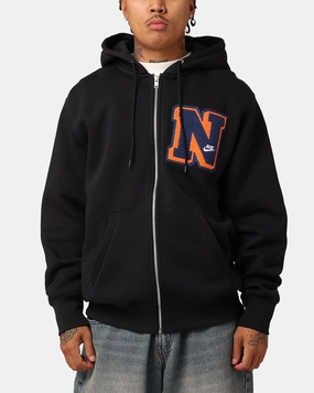 Passion Nike Sportswear Club Essential Full Zip Hoodie Black