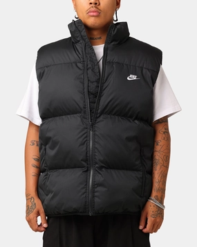 Nike Sportswear Club PrimaLoft? Water-Repellent Puffer Vest Black/White Fashion Active