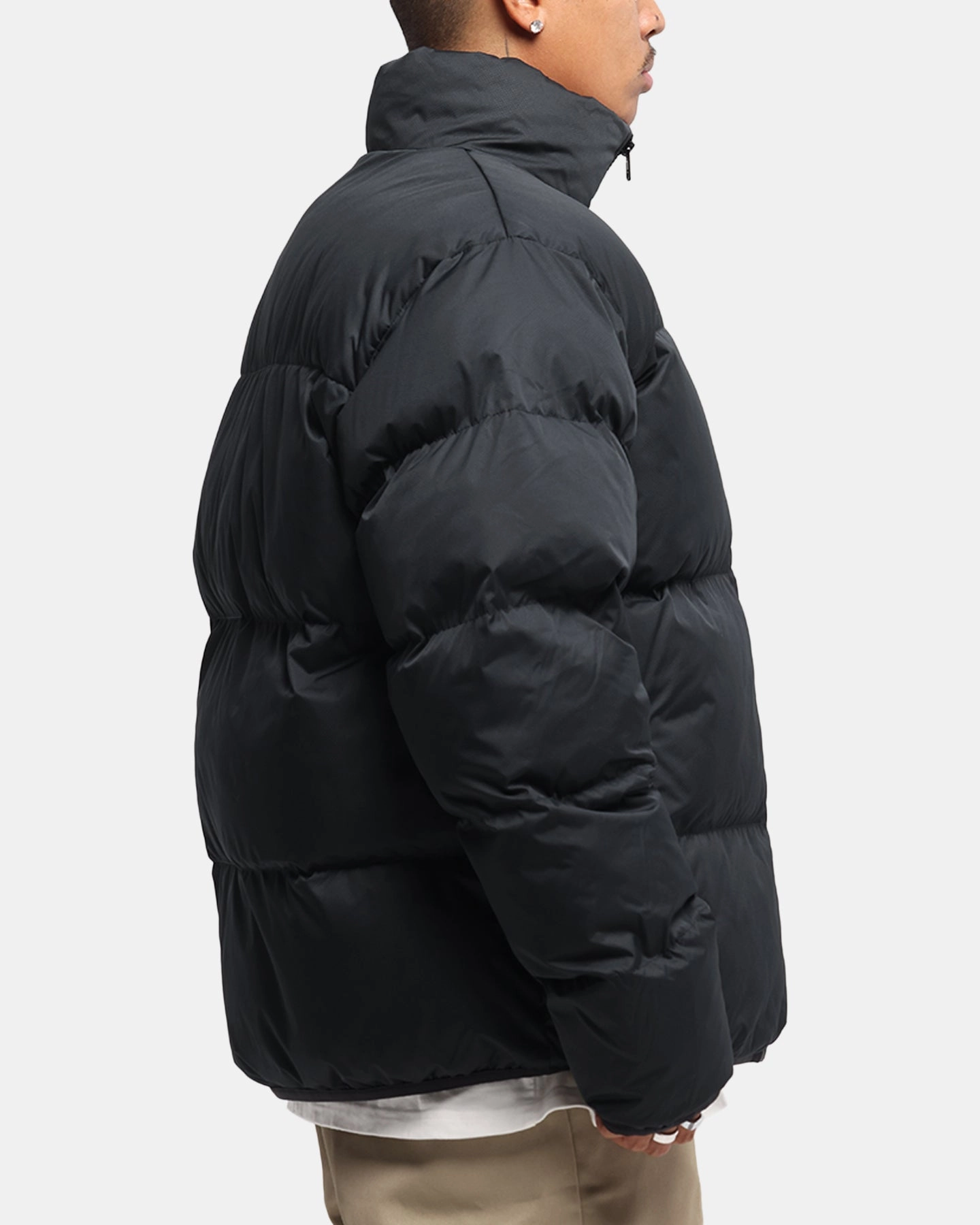 RipstopFabric Nike Sportswear Club Puffer Jacket Black/White