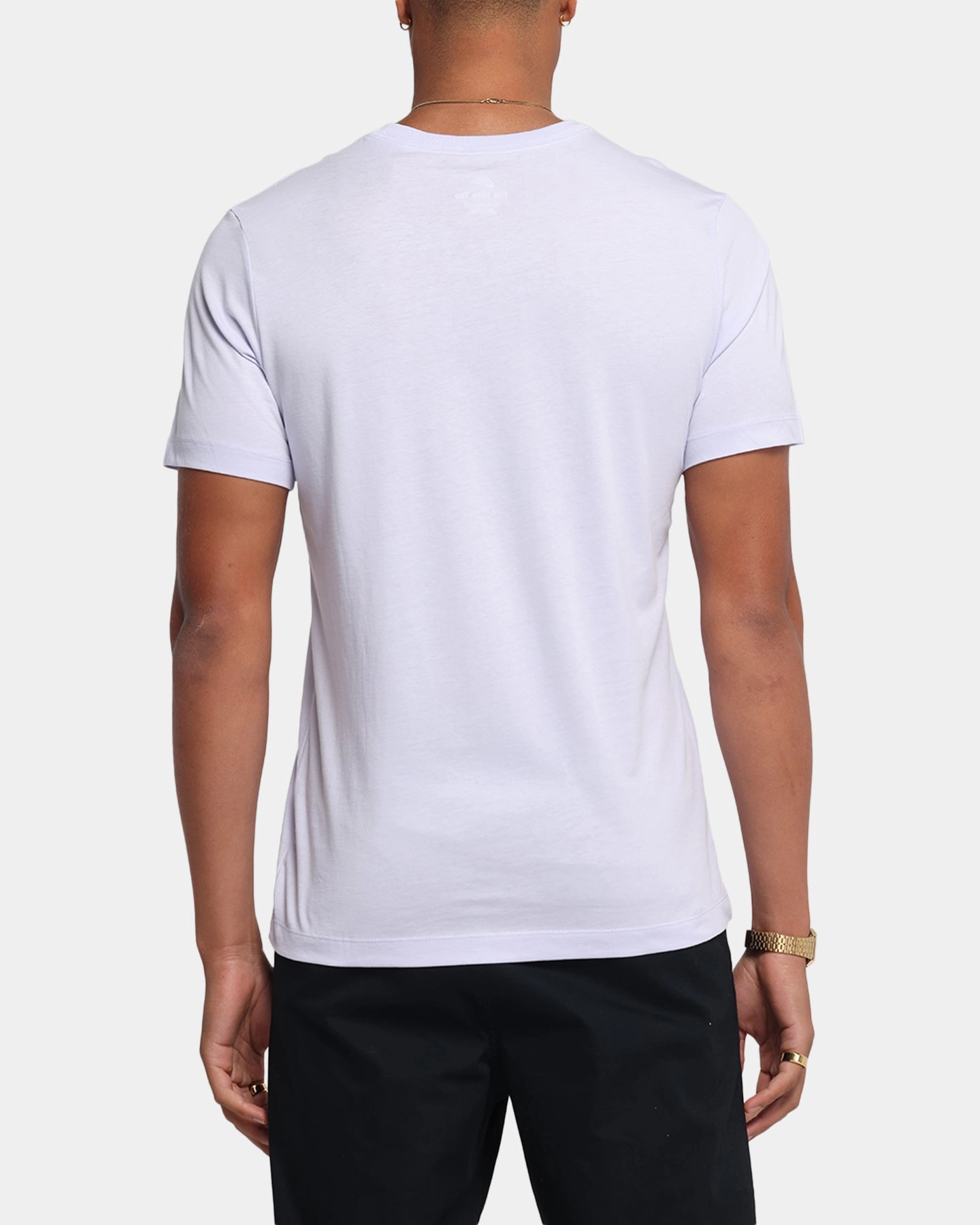 Non Fading Material Nike Sportswear Club T-Shirt Amethyst