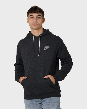 Team-sports NonBulkyFit Nike Sportswear Fleece Pullover Hoodie Black/White