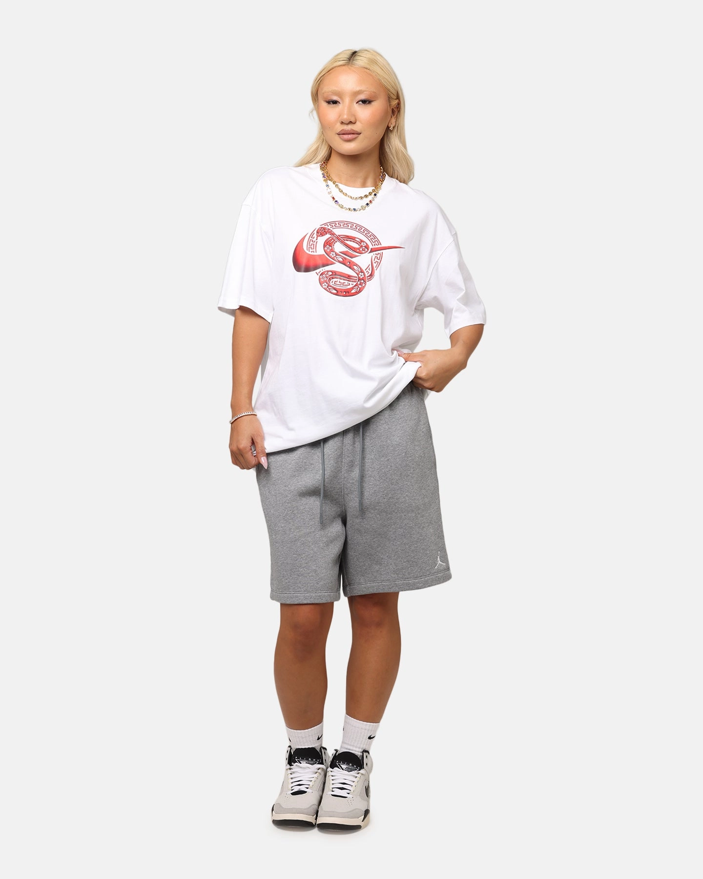 monochromatic Bohemian freedom Nike Sportswear Lunar New Year Max90 T-Shirt White