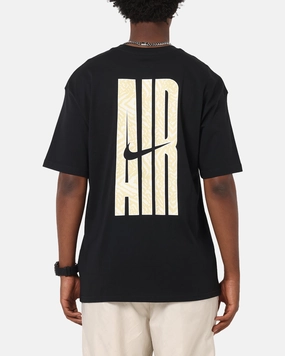 Nike Sportswear Max90 T-Shirt Black Wrinkle Resistant Finish Non Fading Material