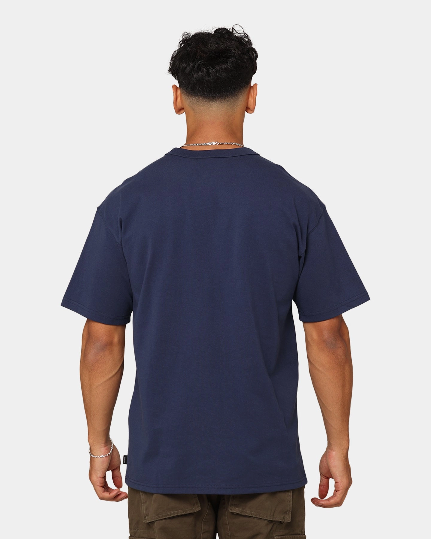 Recycled Polyester Blend Easygoing Design Nike Sportswear Premium Essentials Sustainable T-Shirt Midnight Navy