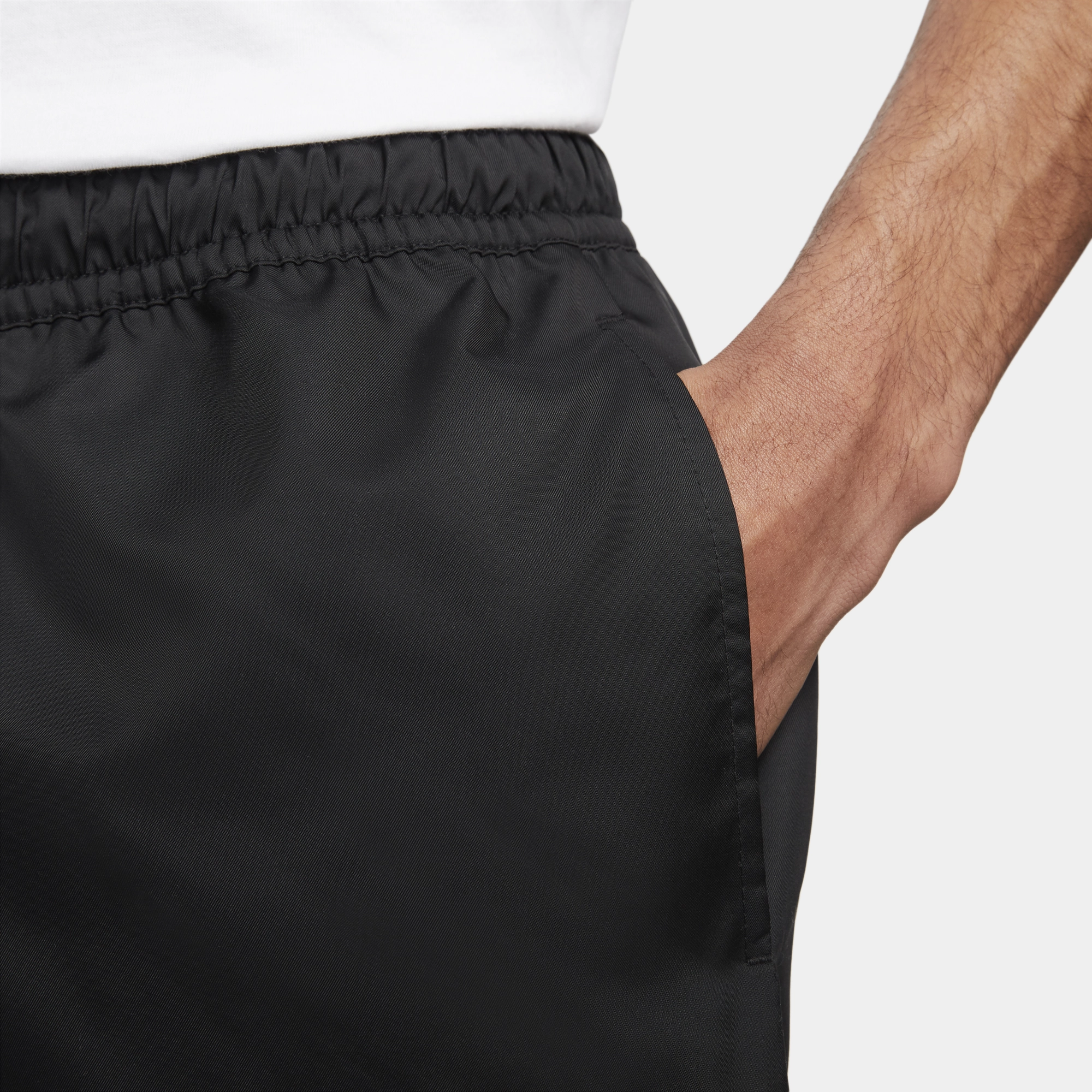 Nike Sportswear Short Essentials 'Black' Double Layered Hem