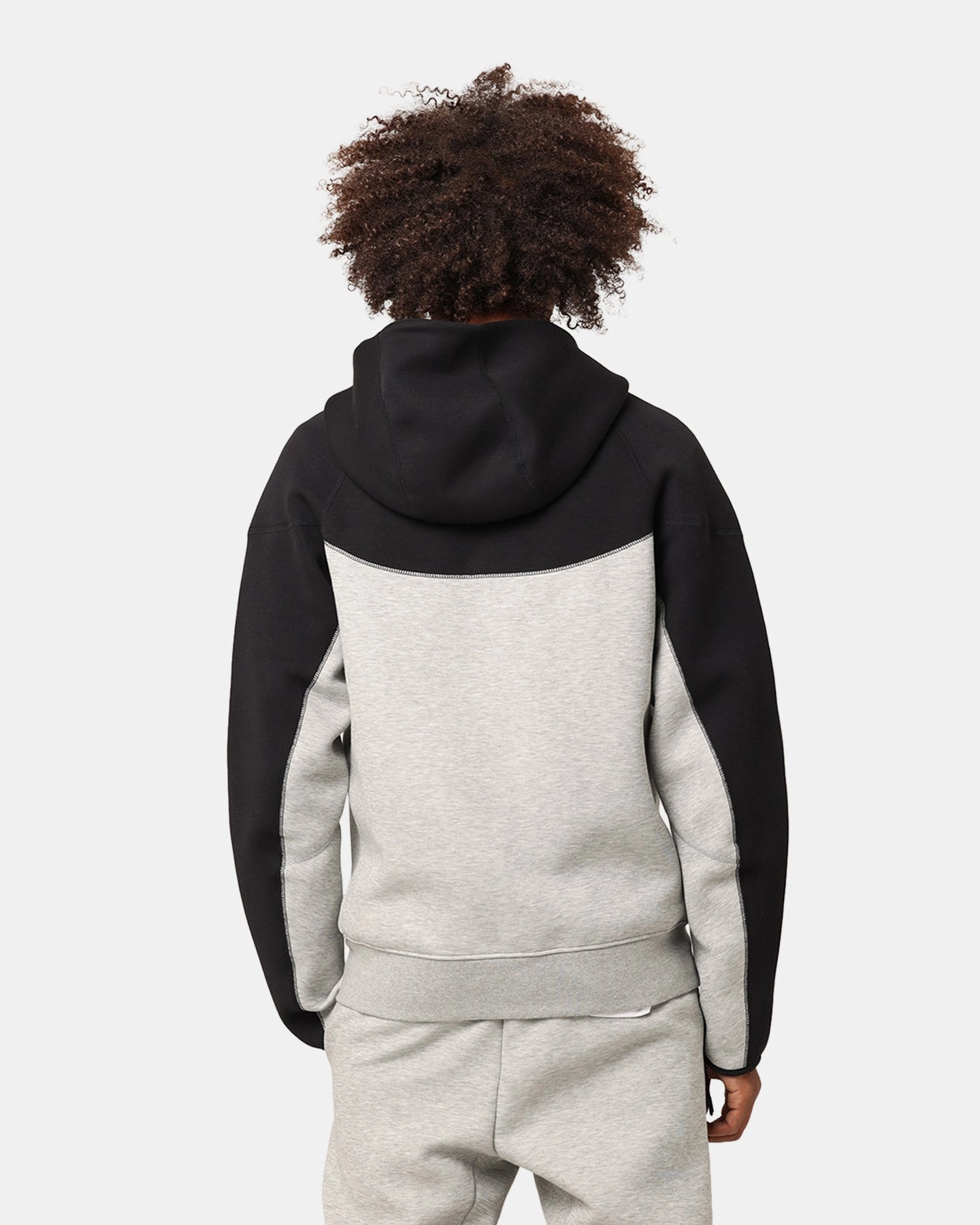 suitable for talent shows Nike Sportswear Tech Fleece Full-Zip Windrunner Hoodie Dark Grey Heather