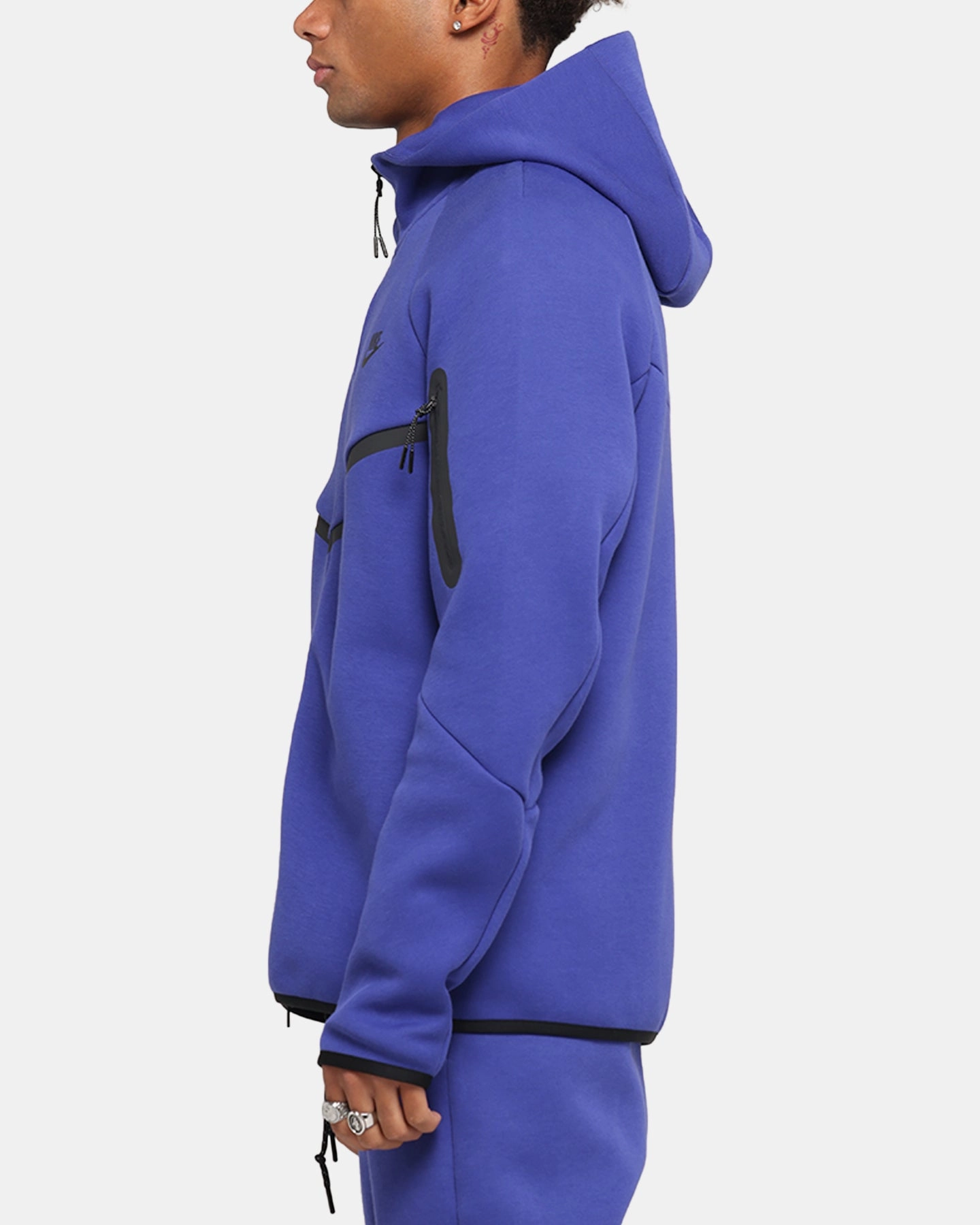 Nike Sportswear Tech Fleece Windrunner Jacket Deep Night/Black Soft Lightness