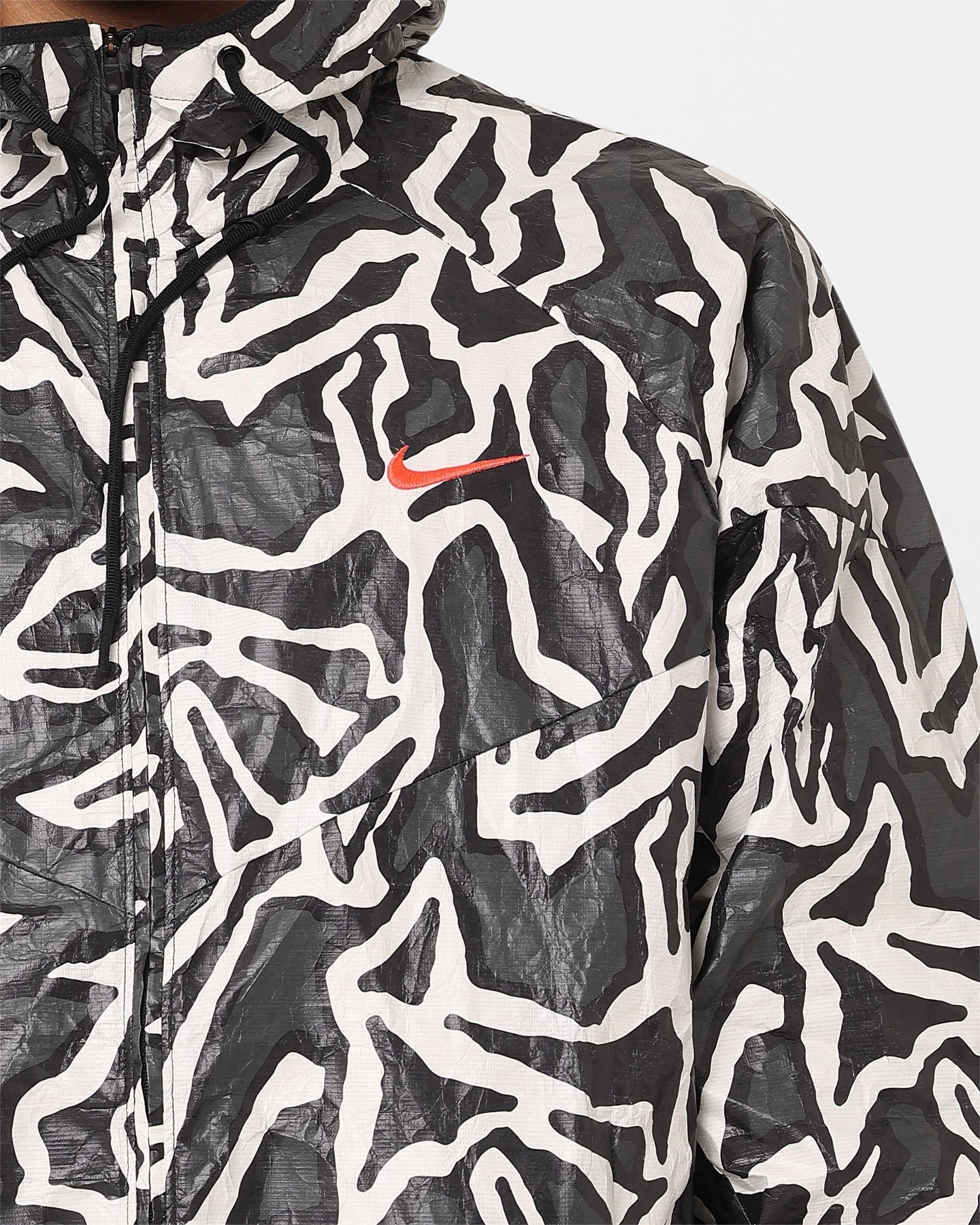 Nike Sportswear Trend Jacket Anthracite/Black/Bright Crimson Outdoor Use