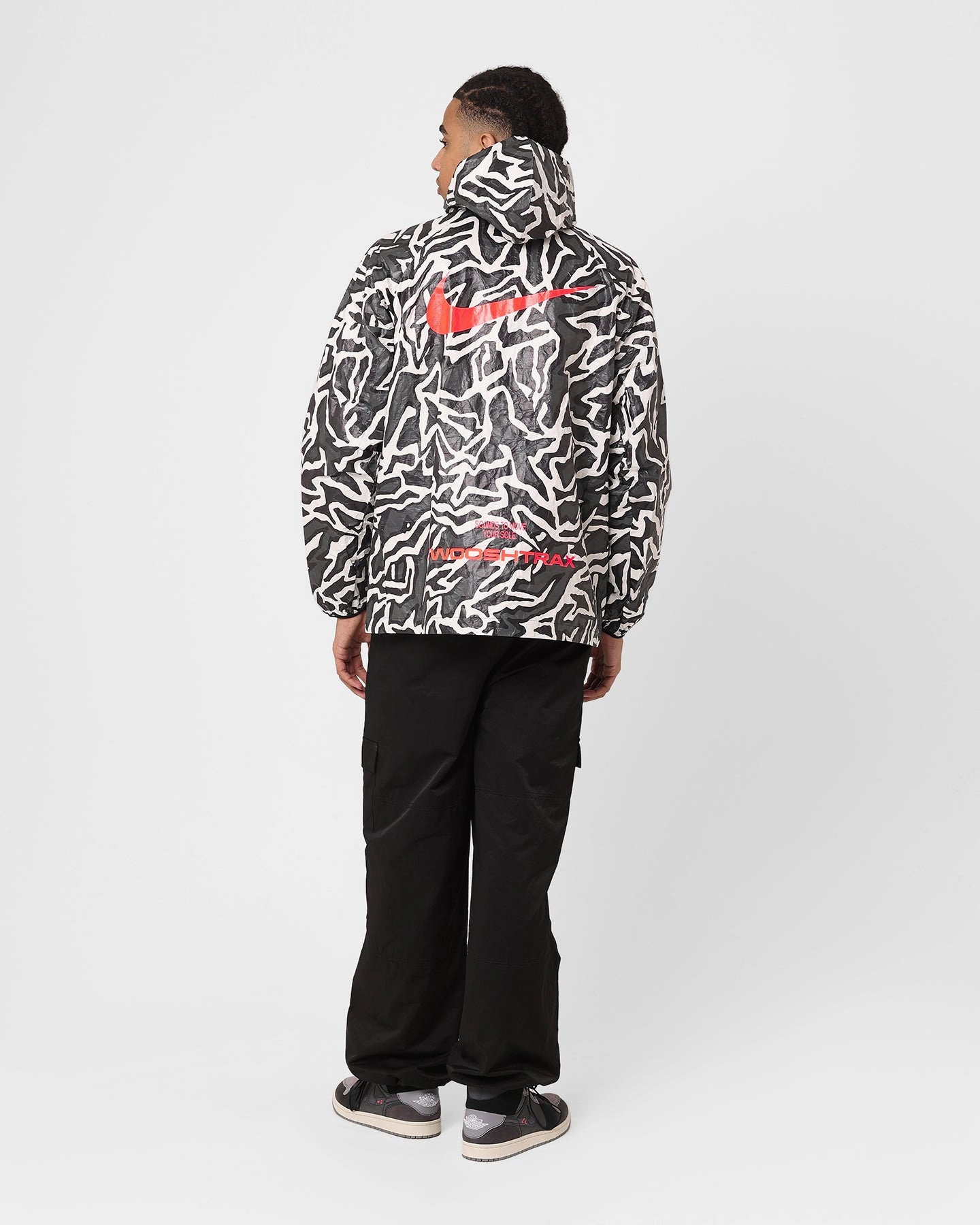 Occasion Nike Sportswear Trend Jacket Anthracite/Black/Bright Crimson