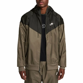 Nike Sportswear Windrunner Golf Jacket Medium Olive/Sequoia/Sail - SU25 Men Mid Length
