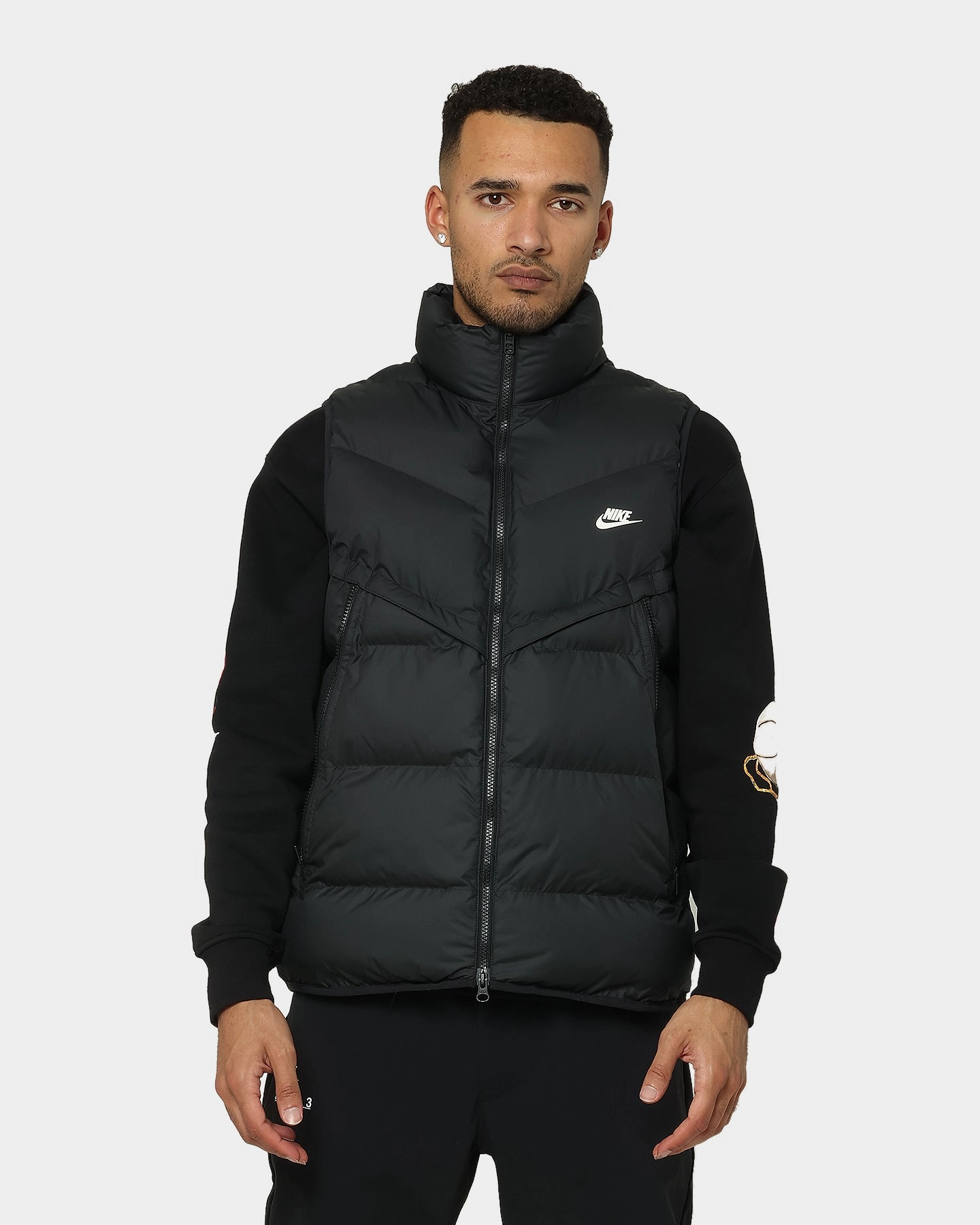 Nike Storm-FIT Windrunner PRIMALOFT Vest Black/Black/Sail Windbreaker Tech cloudy