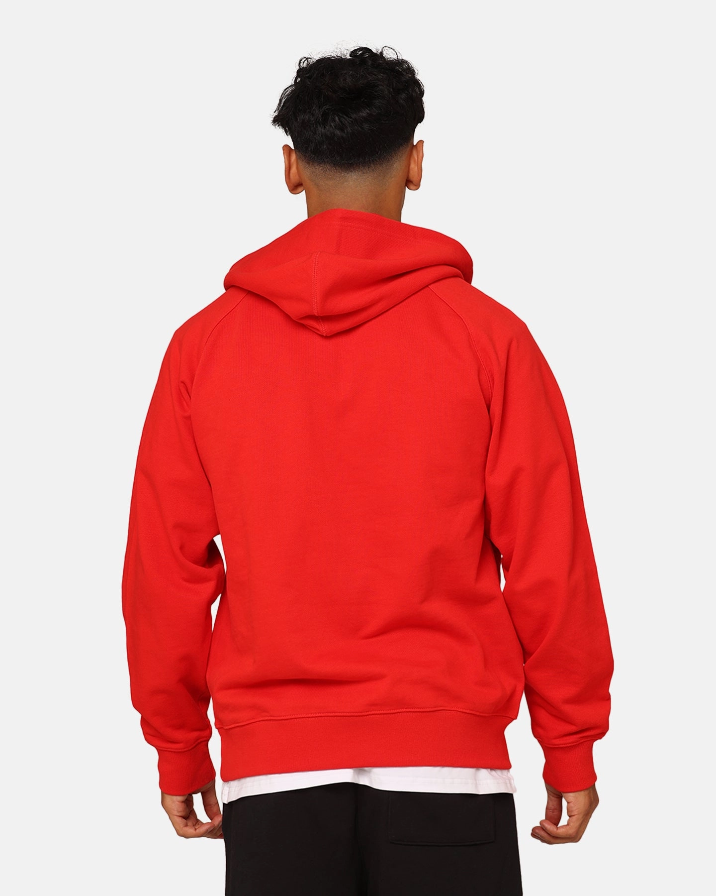 Nike Swoosh Fleece Half-Zip Hoodie University Red Knee Length suitable for weekend getaways