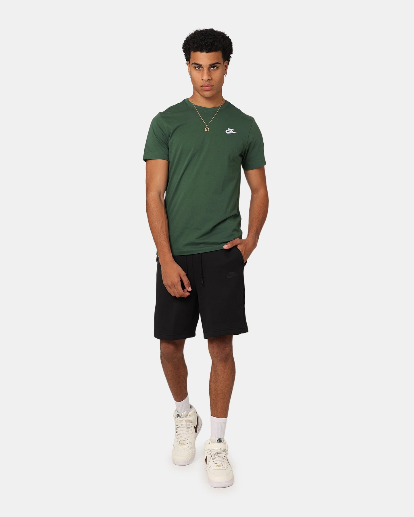 Nike Tech Fleece Shorts Black Wrinkle resistant fabric No Slip Grip