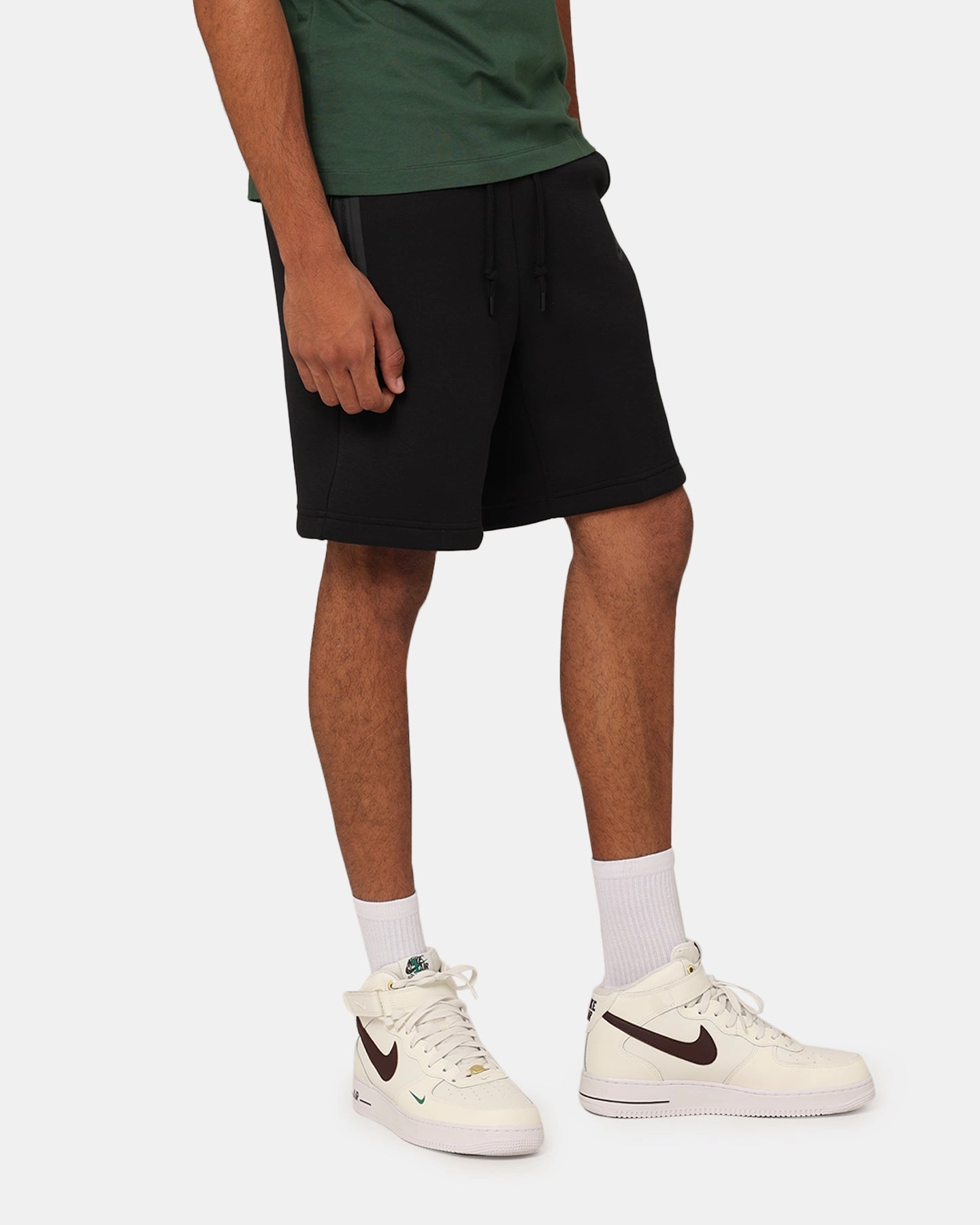 Clean Lines Soft touch finish Nike Tech Fleece Shorts Black