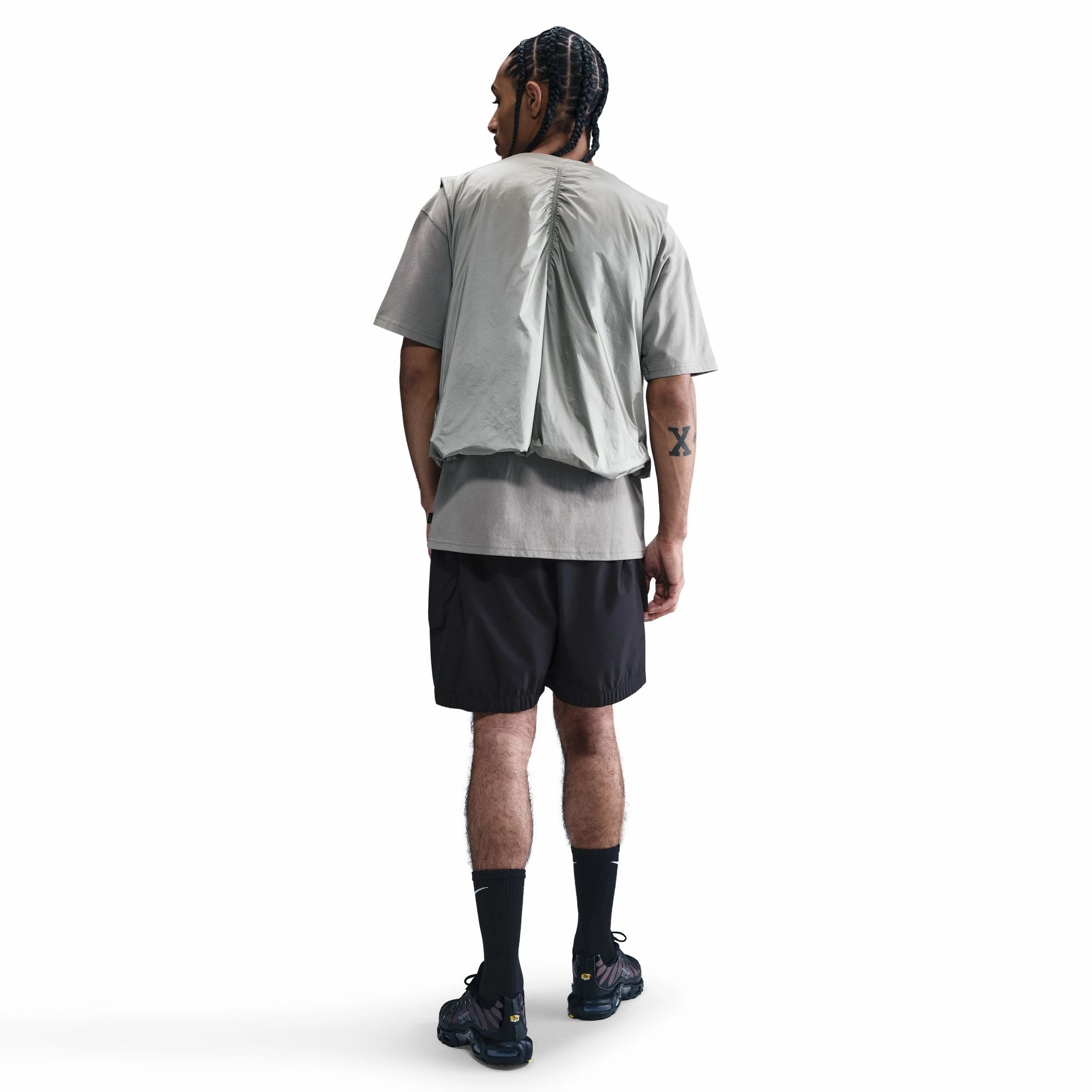 Nike Tech Men's Super Lightweight Shorts 'Black/Black' mix and match tailored look