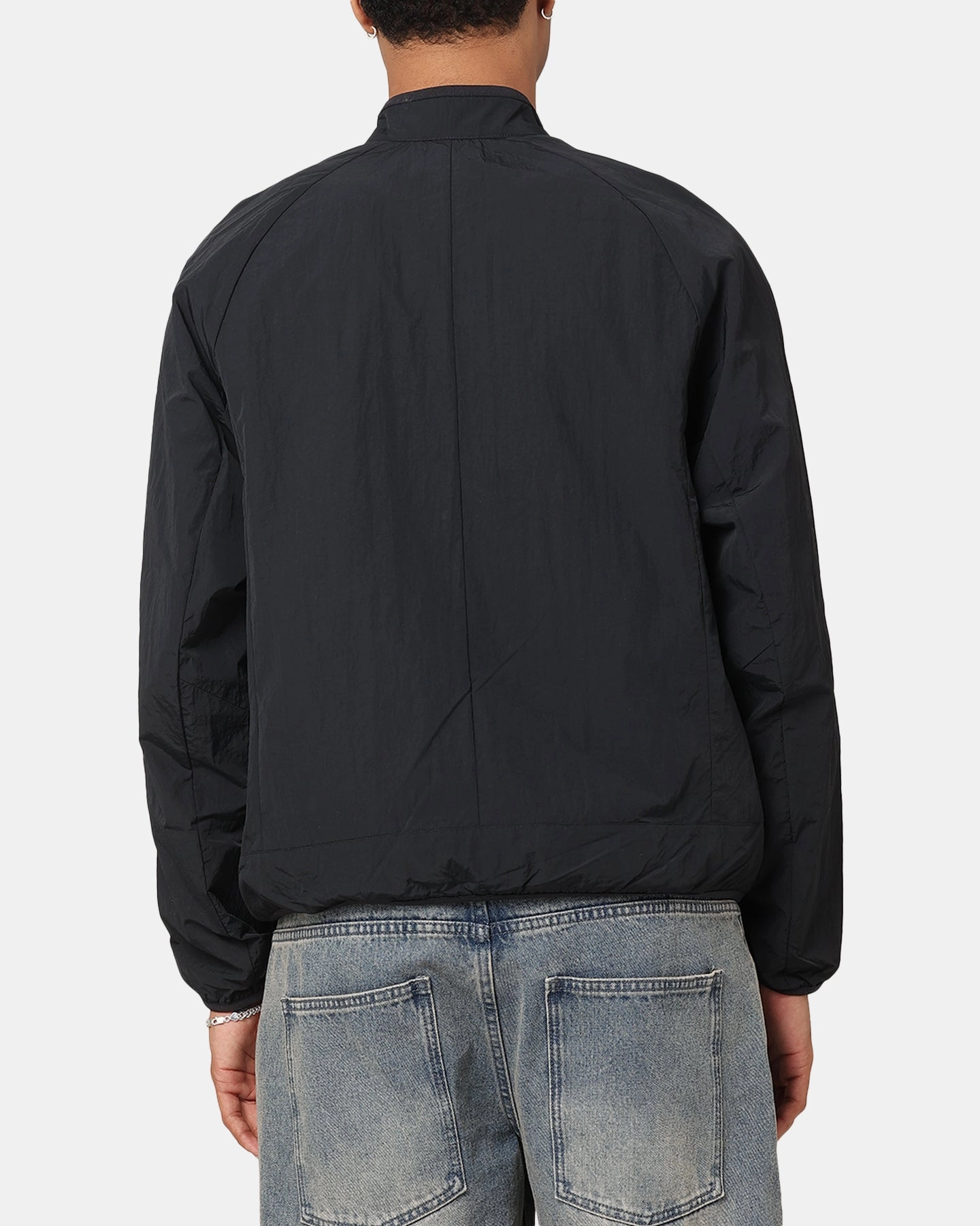 Nike Tech Woven Jacket Black/Black suitable for graduations