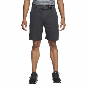 Warm Mood Nike Tour 8" Chino Golf Shorts Dark Smoke Gray/Black - FW24 Men