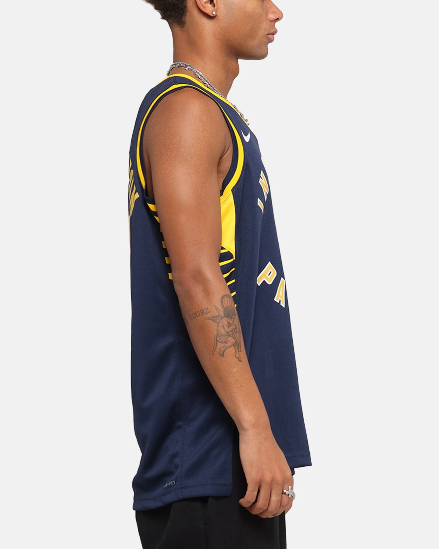 Non Chafing Edges Soft touch finish Nike Tyrese Haliburton Indiana Pacers #0 Icon Edition 2022/23 Nike Dri-Fit NBA Swingman Jersey College Navy