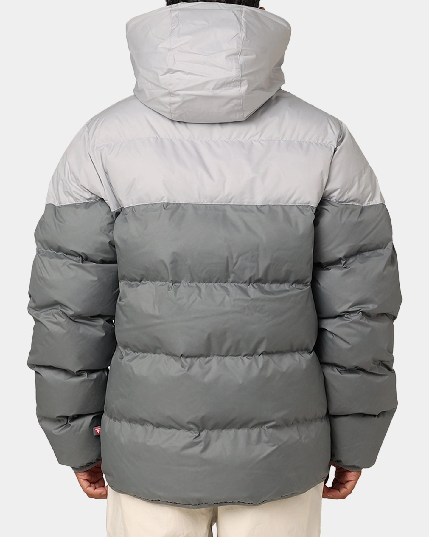 Nike Windrunner PrimaLoft? Storm-FIT Hooded Puffer Jacket Light Smoke Grey Keep Magnetic Closure System