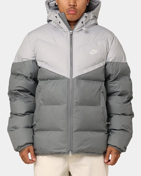 Shelf Daily Wear Nike Windrunner PrimaLoft? Storm-FIT Hooded Puffer Jacket Light Smoke Grey