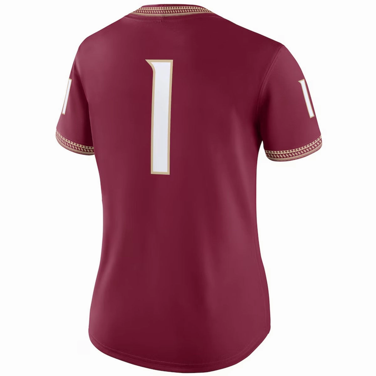 Stretchable Seams Anti Pilling Fabric Nike Women's 2024 Florida State Replica Football Jersey - Garnet