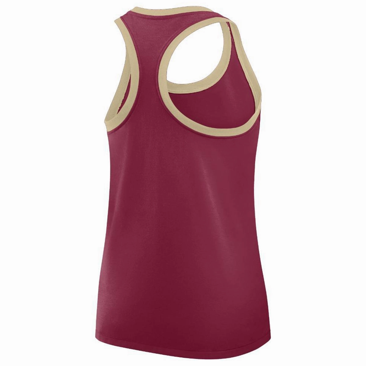 Nike Women's Seminole Logo/Florida State Seminoles Shadow Graphic Tri-blend Racerback Tank - Garnet Active Lightness low intensity conflict