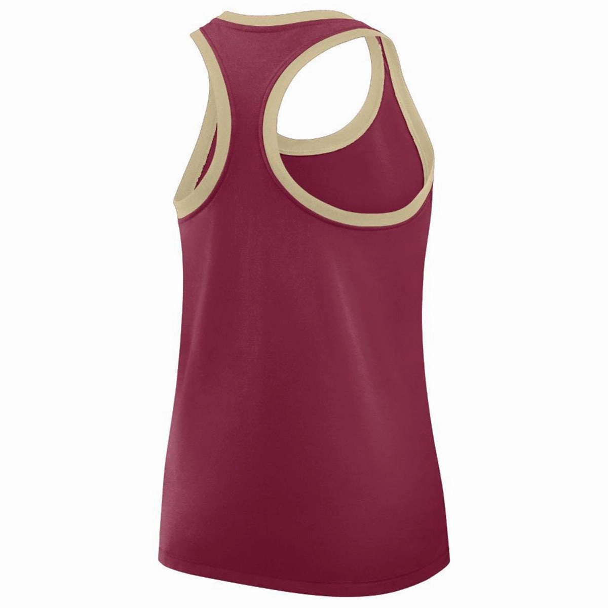 Travel Essential Heat Safe Nike Women's Seminole Logo/Florida State Seminoles Shadow Graphic Tri-blend Racerback Tank - Garnet