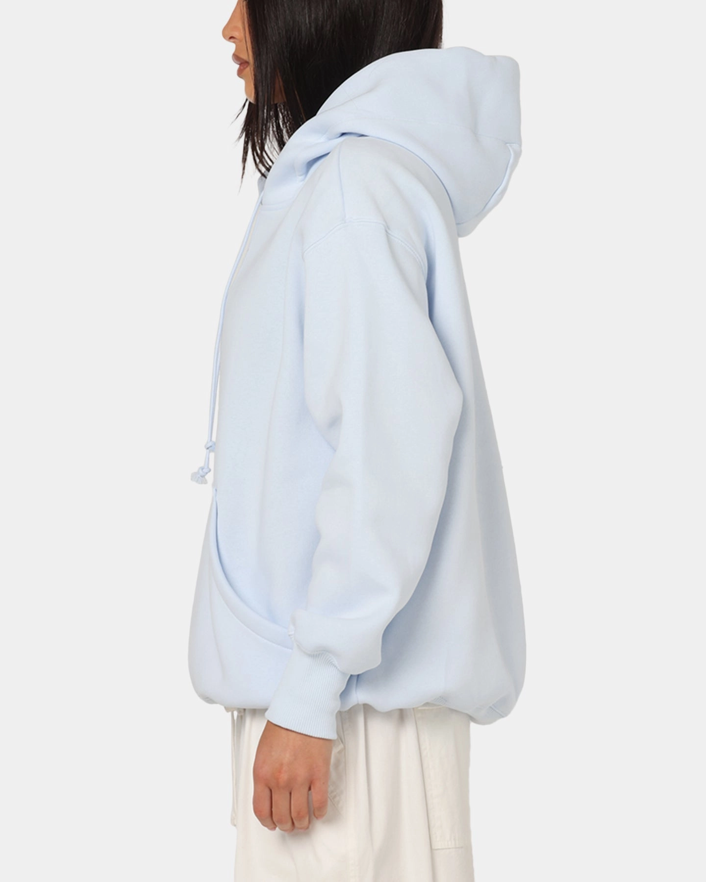 Winter Ready Nike Women's Sportswear Phoenix Fleece Oversized Pullover Hoodie Blue