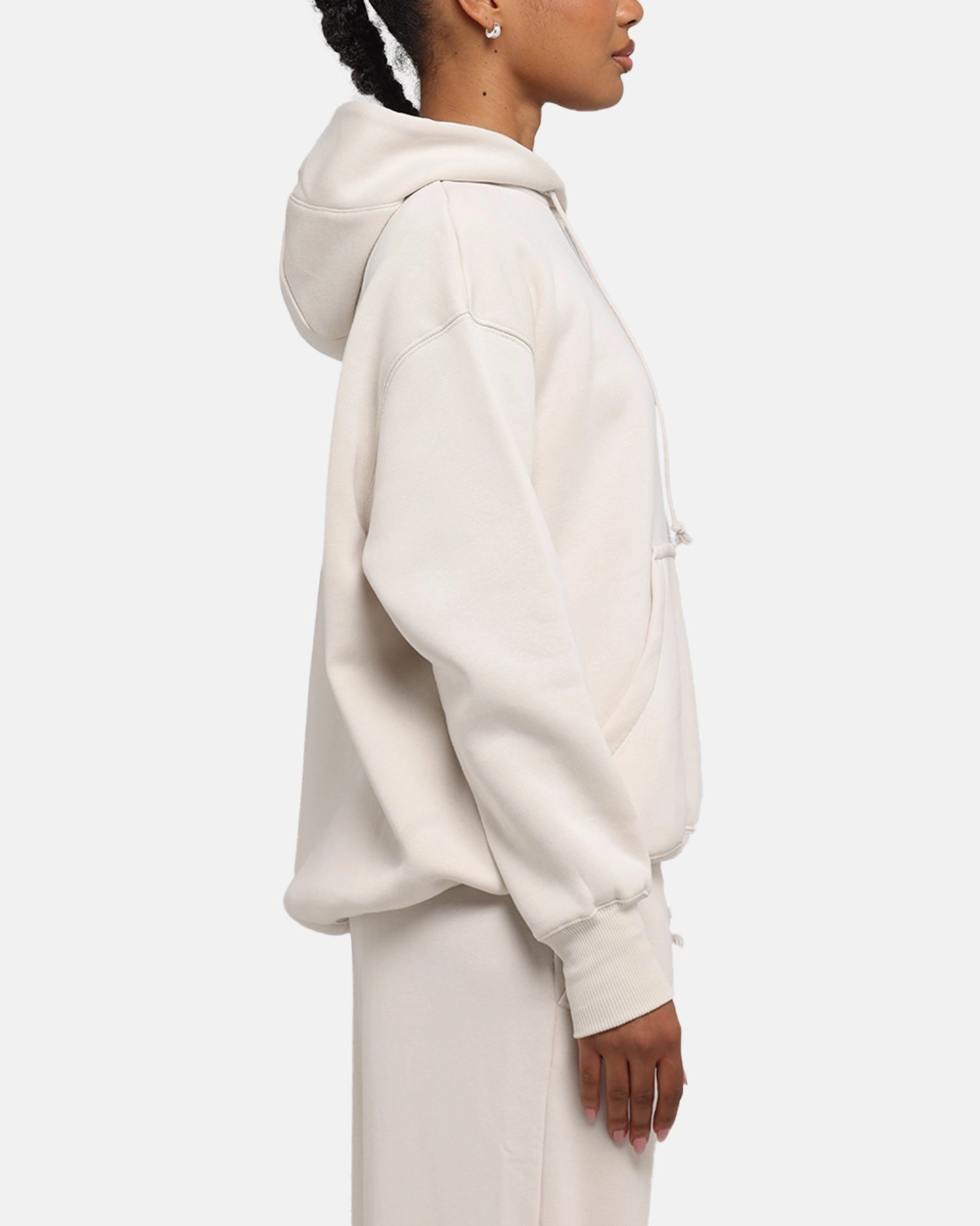 Nike Women's Sportswear Phoenix Fleece Oversized Pullover Hoodie Lt Orewood Brown/Sail evening Slim-fit
