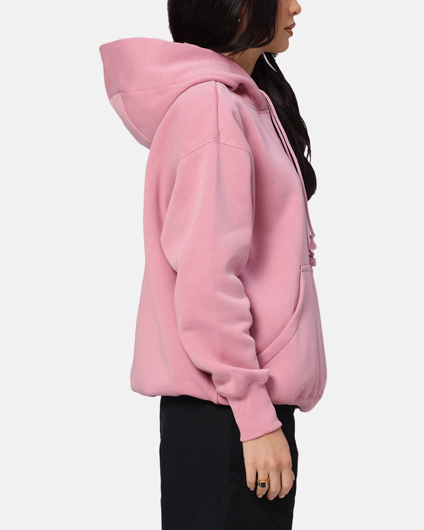 Breathable Technology Nike Women's Sportswear Phoenix Fleece Oversized Pullover Hoodie Pink