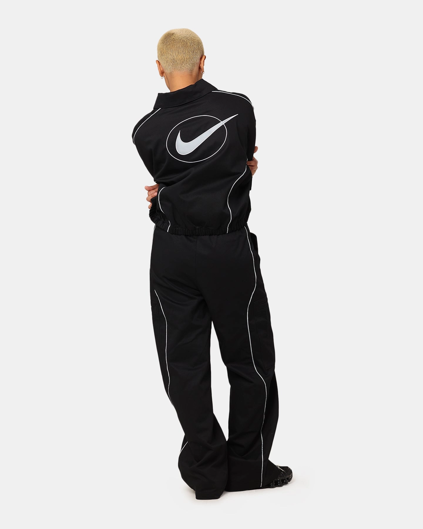 Compression Storage Sack professionals Nike Women's Sportswear Street Woven Jacket Black/Light Plum