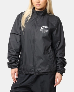 Indoor Nike Woven Full Zip Jacket Black/Black