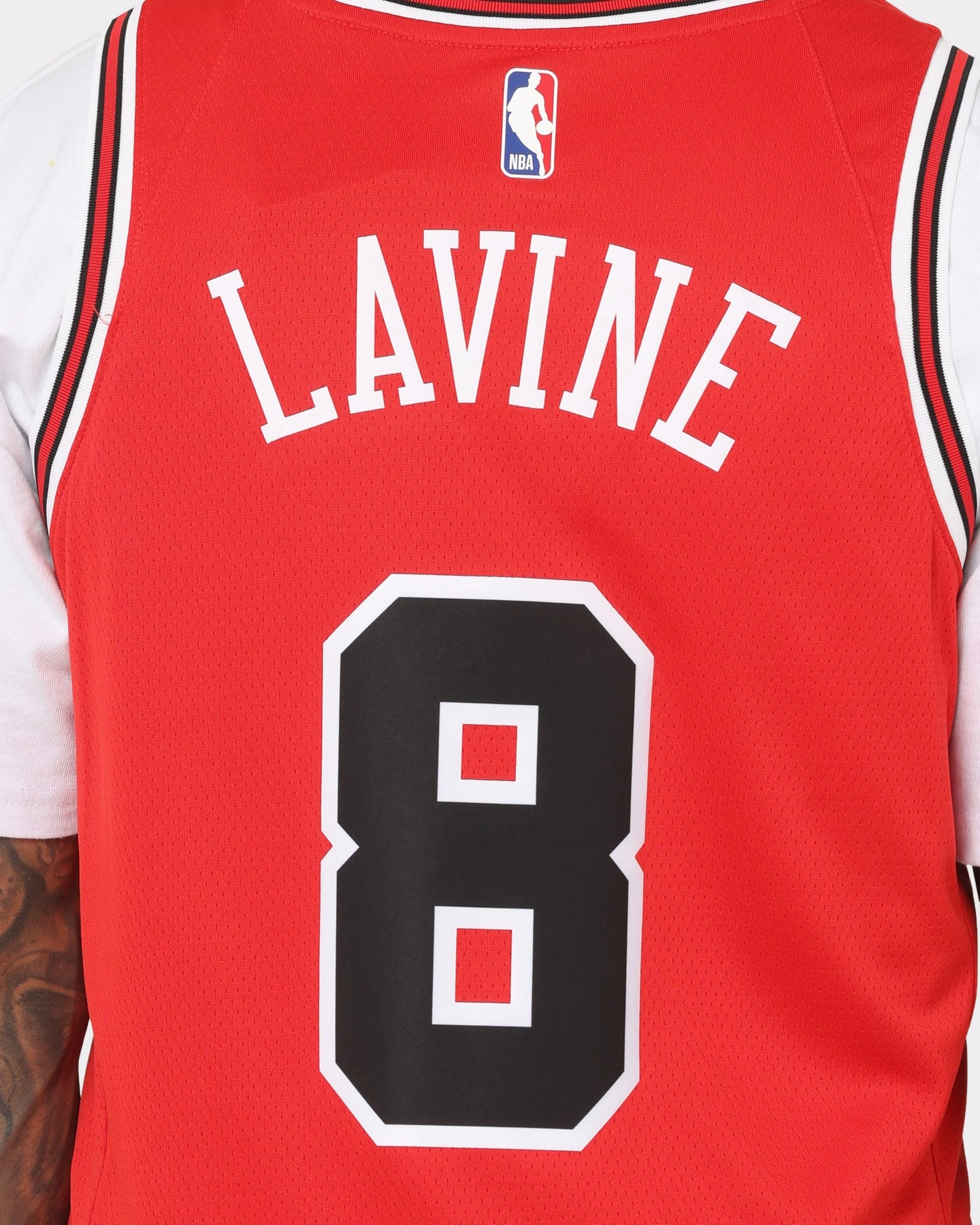 Athletic Performance 4 Way Stretch Nike Zach LaVine Chicago Bulls #8 Icon Edition 2022/23 Nike Dri-FIT NBA Swingman Jersey University Red