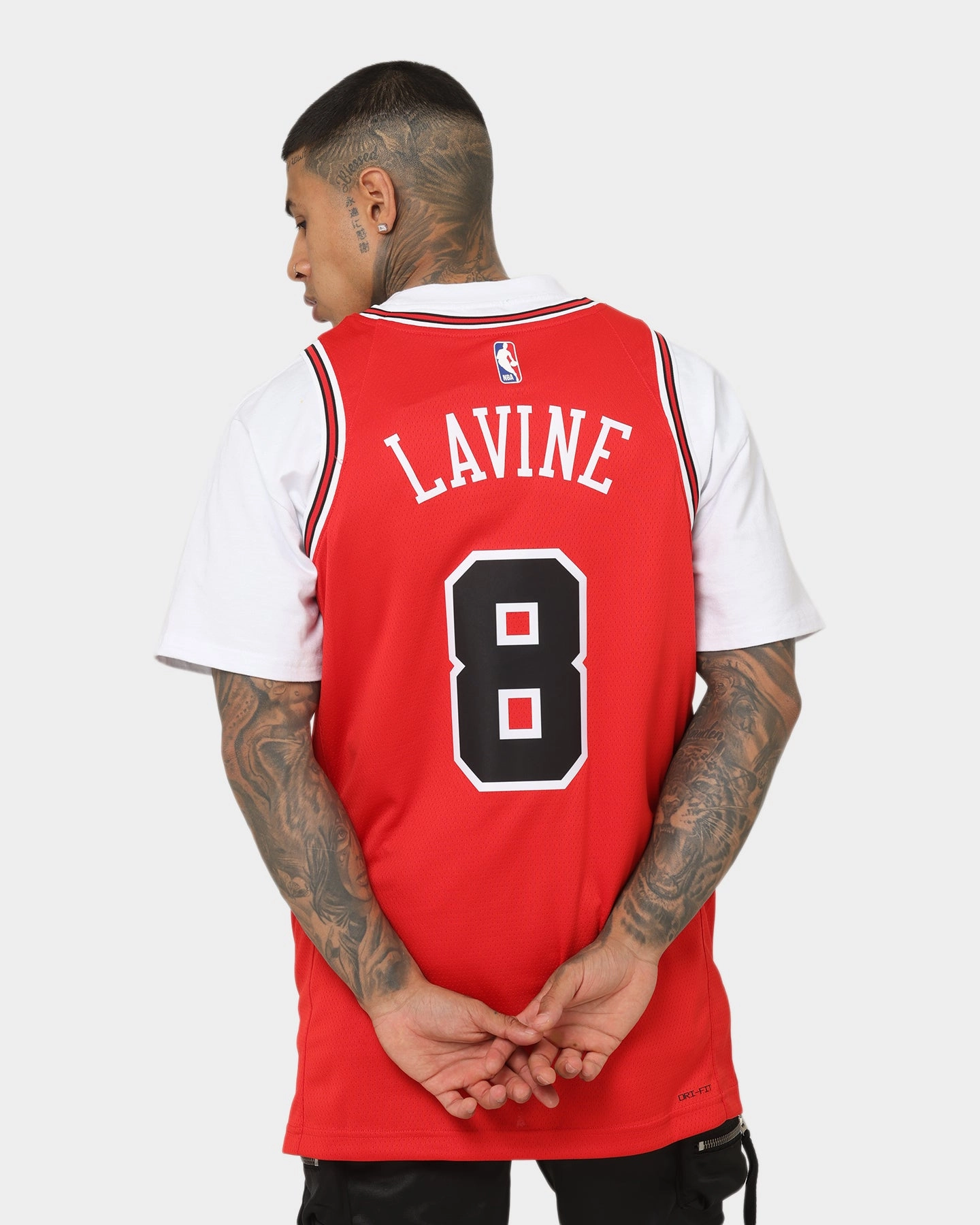 Mesh Paneling Fitness Apparel Nike Zach LaVine Chicago Bulls #8 Icon Edition 2022/23 Nike Dri-FIT NBA Swingman Jersey University Red