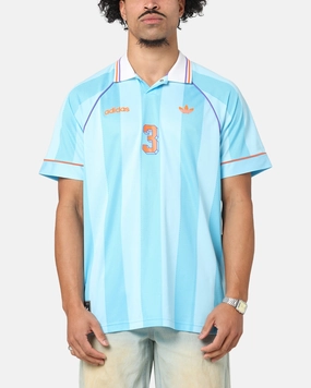 Reliable Fit Stretch Fit Fabric Adidas Jacquard Jersey Cyan