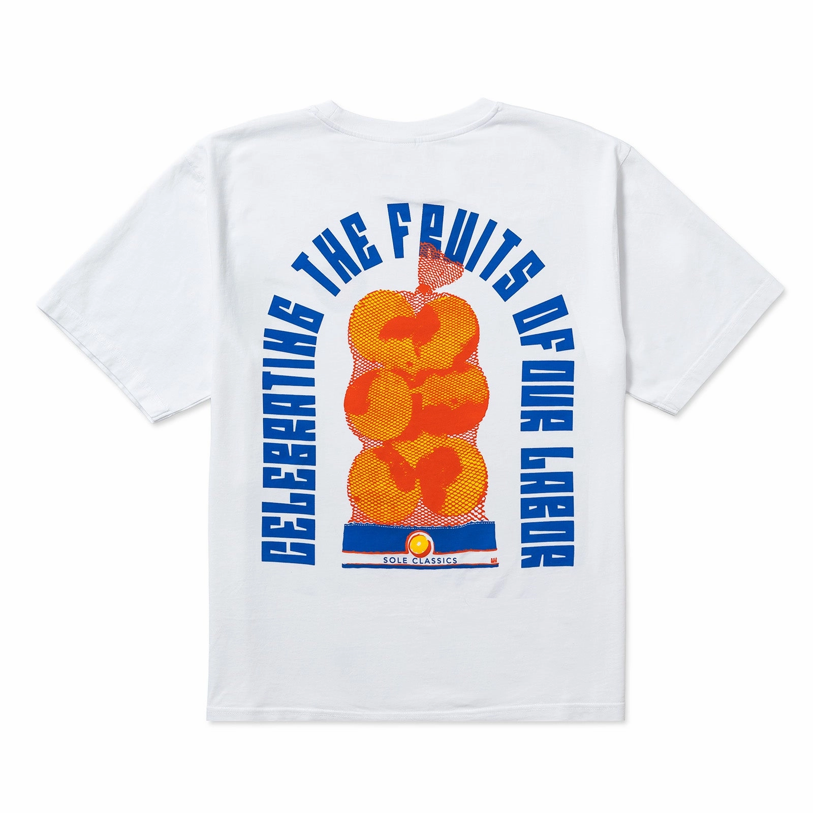 Sole Classics Fruits Of Our Labor T-Shirt 'White' Matte Look Seasonal Comfort
