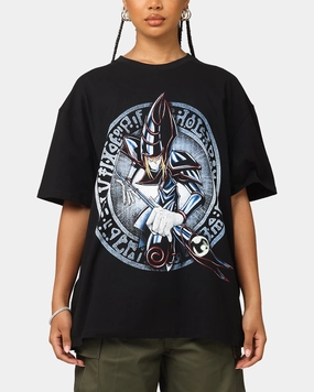 Goat Crew X Yu-Gi-Oh! Dark Magician Card Heavyweight T-Shirt Black Perfect for Travel Chilly Day Style
