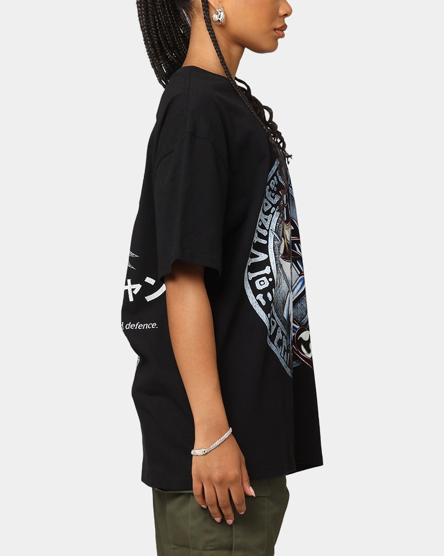 Goat Crew X Yu-Gi-Oh! Dark Magician Card Heavyweight T-Shirt Black Comfortable Stretch AllDay Comfort