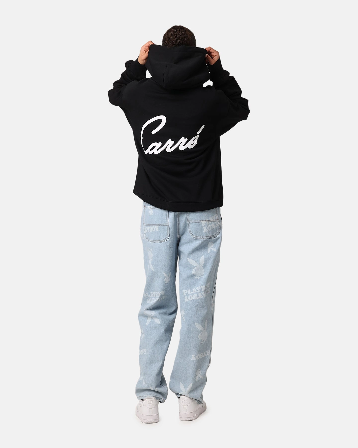 Carre Swifty Hoodie Black LowProfile Seam Design