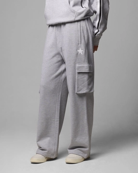 Loiter Premium Essentials Sweatpants Grey Marle Relaxed Wearable