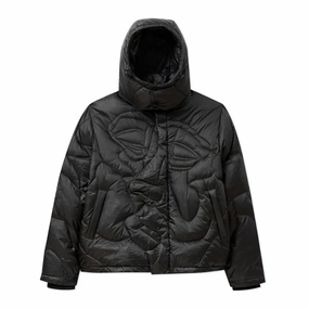 Compact Design Reinforced Stitching Kidsuper Kissing Puffer 'Black'