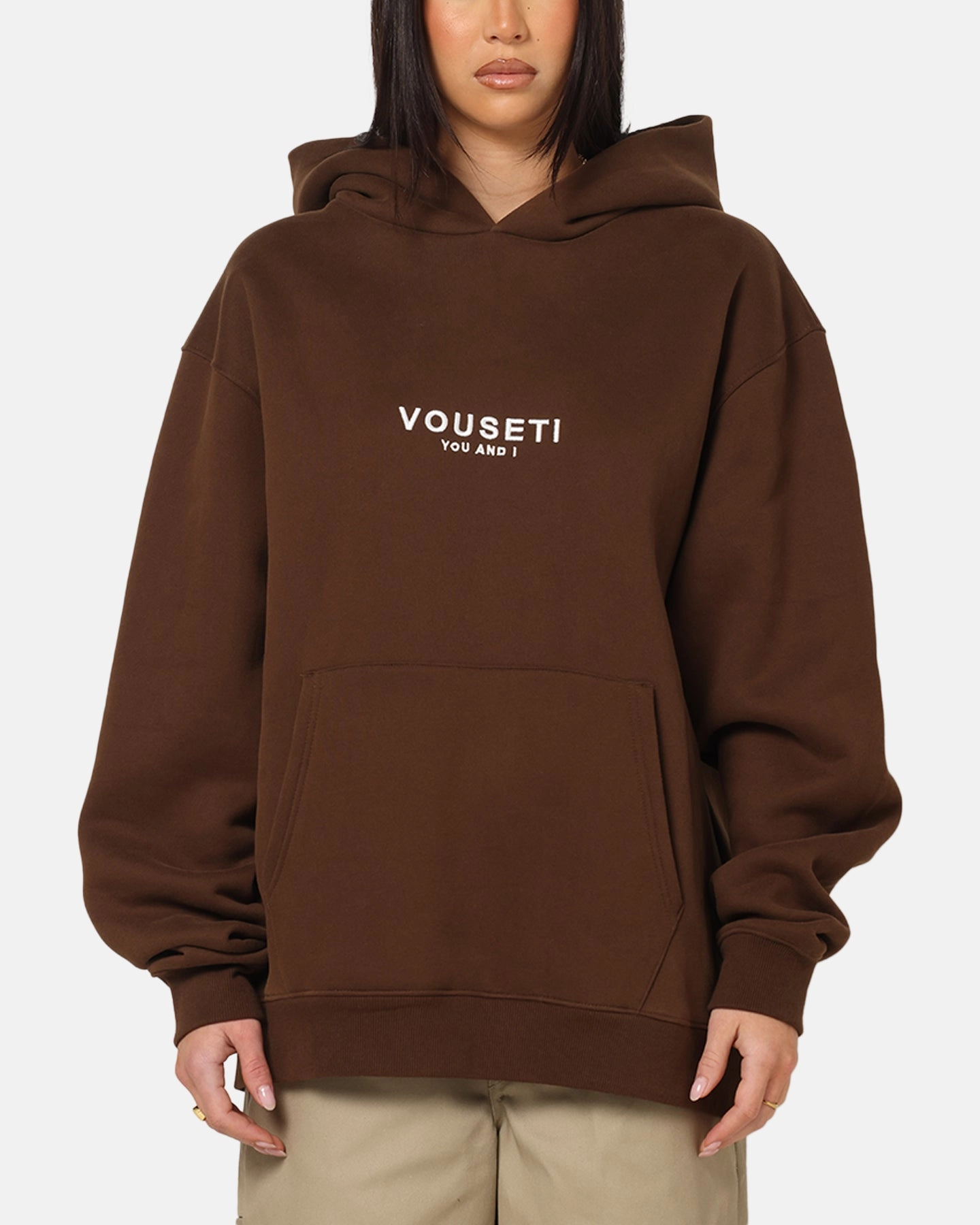 MoistureWicking Vouseti Vouseti OG Hoodie Mocha