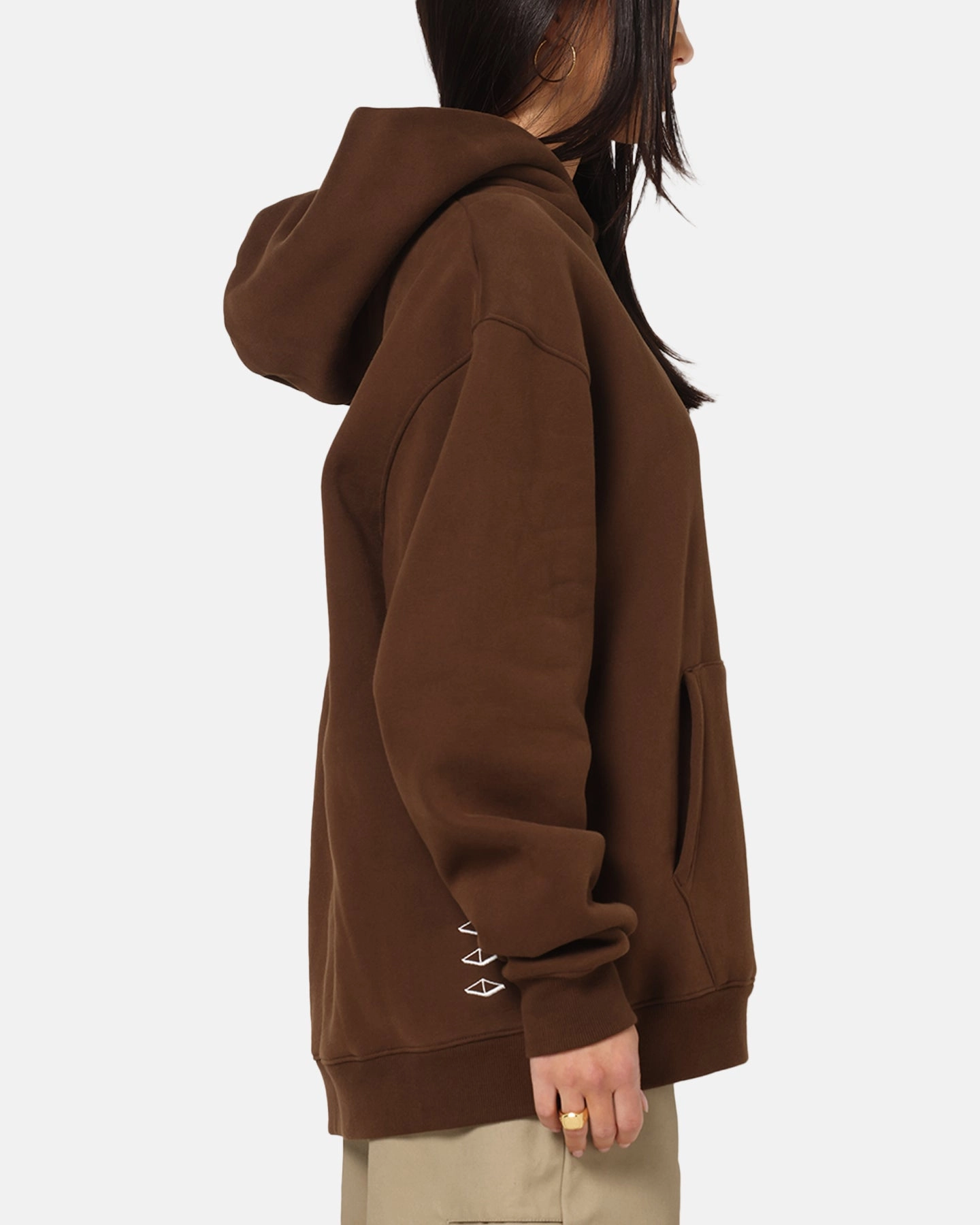 Double layer fabric Vouseti Vouseti OG Hoodie Mocha