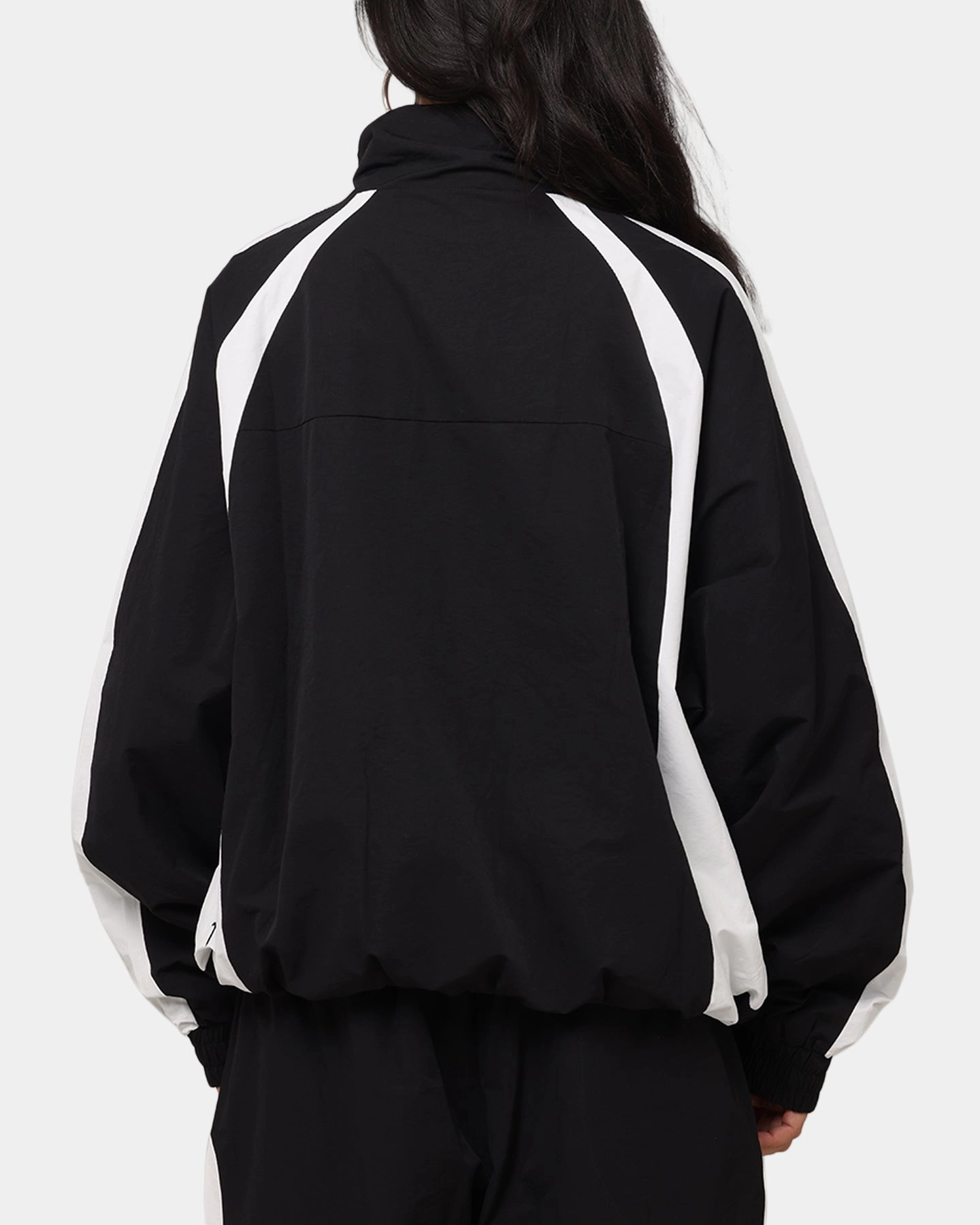 Saint Morta Oblivion Windbreaker Jacket Black/White warm material