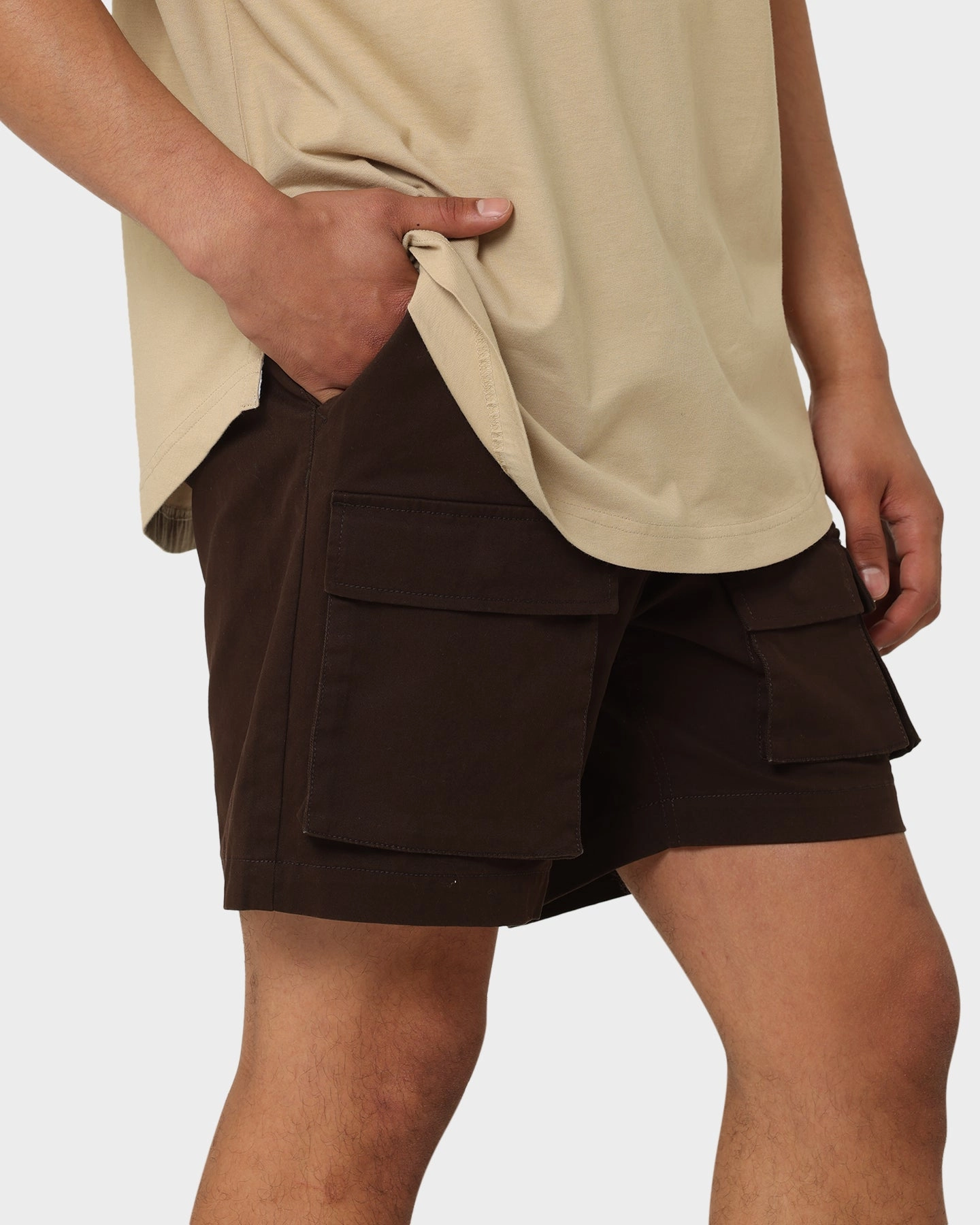 Warm Fit Carr?? Construct Cargo Shorts Brown