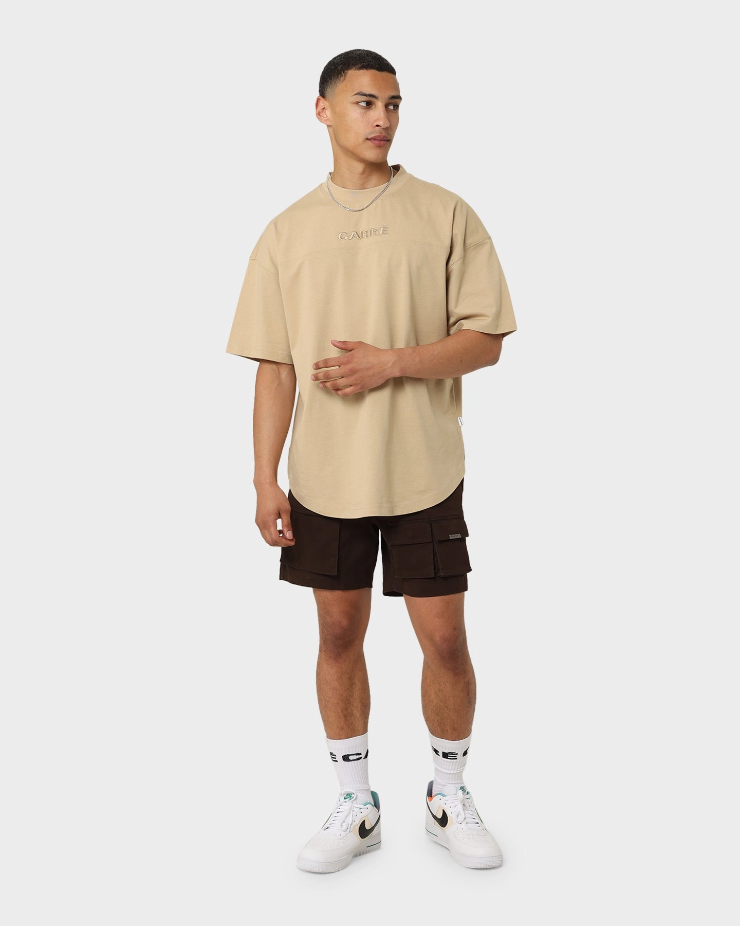 Carr?? Construct Cargo Shorts Brown shrink-resistant Office Wear