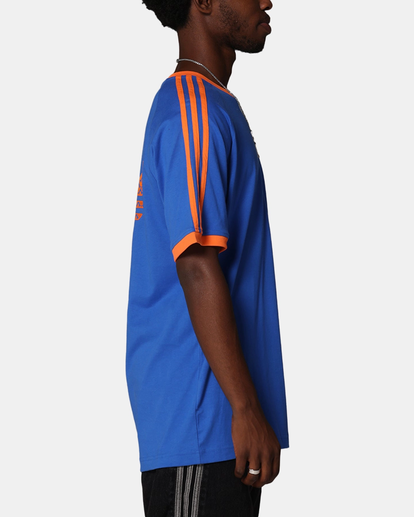 Comfortable And Trendy Easy Look Adidas Monogram Cali T-Shirt Blue