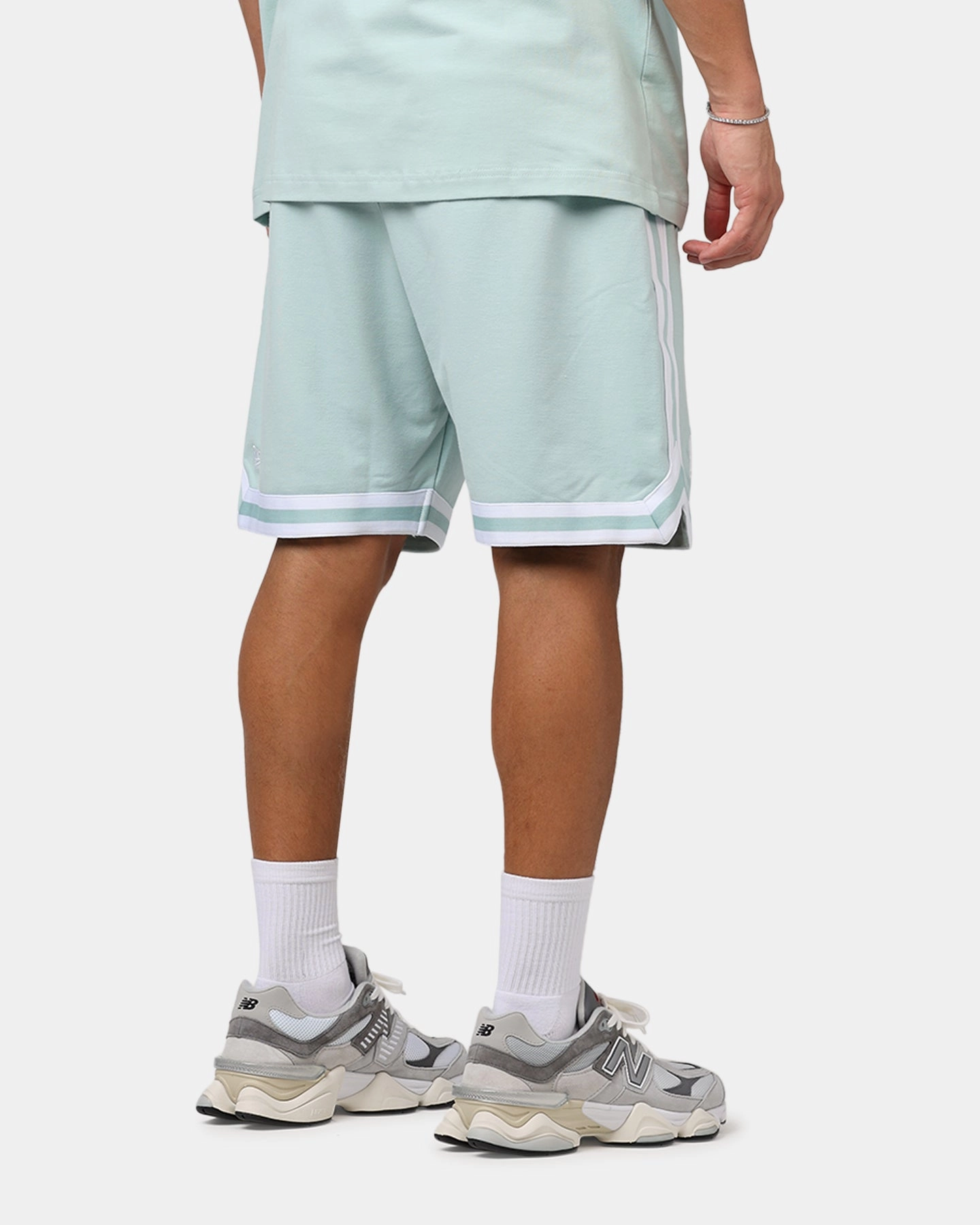 water sports clothing New Era Los Angeles Dodgers 'Logo Select Mint' Shorts Mint/White