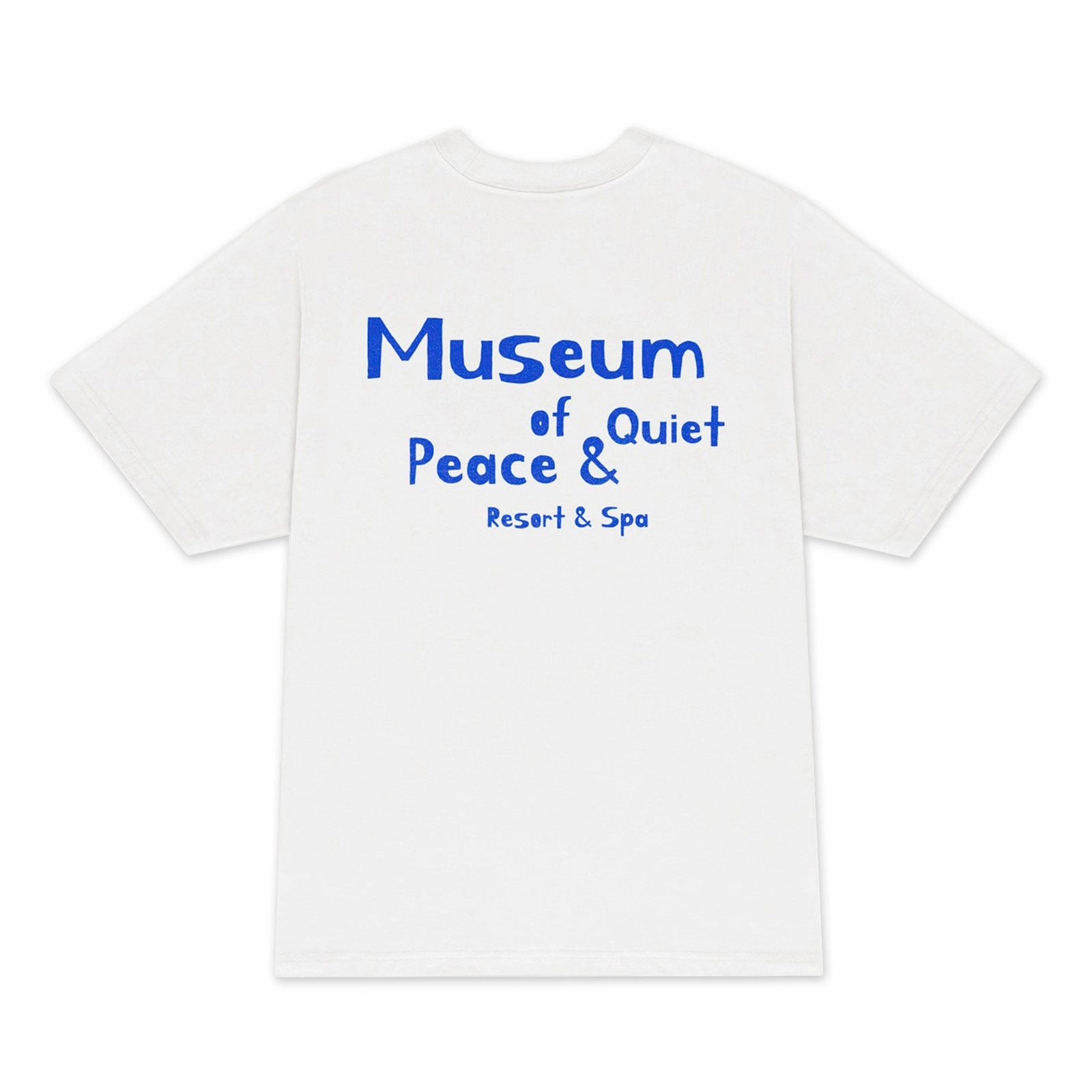 Relaxed fit style Museum Of Peace And Quiet Resort T-Shirt 'White'