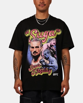 UFC By Culture Kings Suga Sean O'Malley Heavy T-Shirt Black Comfy Look Wear